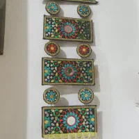 سکه دوزی.گل . تابلو|گل مصنوعی|زاهدان, |دیوار