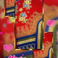 پایه شلوار گلابتون دوزی