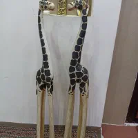 مجسمه چوبی زرافه