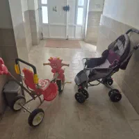 کالسکه ودوچرخه دستی در حد نو وسالم|کالسکه و لوازم جانبی|زنجان, |دیوار