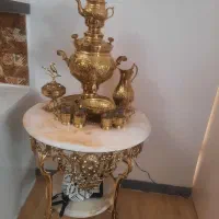 میز و سماور برنزی