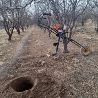 چاله کنی برای کاشت نهال