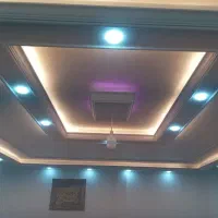 گچ کاری. گچبری.نورمخفی . لکه گیری