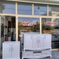 انوع ست آینه کنسول میز تی وی و جاکفشی|بوفه، ویترین، کنسول|میاندوآب, |دیوار