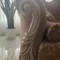 مبل ۹ نفره با چوب راش|مبلمان خانگی و میز عسلی|مراغه, |دیوار