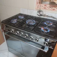 گاز ۵شعله با فر و جوجه‌گردان