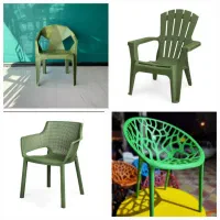 صندلی باغی پلاستیکی مدل میلاد کد ۵۴ / نواب