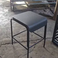 پاف و چهارپایه فلزی ناهارخوری کانتری کافه رستوران|میز و صندلی غذاخوری|تهران, شهید رجایی|دیوار