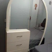 سرویس خواب دونفره با تشک فنری سالم|تخت و سرویس خواب|گرگان, |دیوار