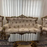 فروش مبل سلطنتی با بهترین نوع چوب درحدنو|مبلمان خانگی و میز عسلی|قائمشهر, |دیوار