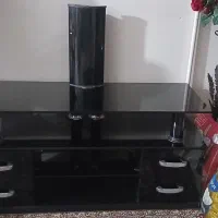 میز تلوزیون شیشه ای