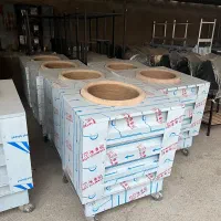 تنور گلی 80در 80 استیل ۴نان بابهترین گِل|اجاق گاز و لوازم برقی پختوپز|تهران, مظاهری|دیوار