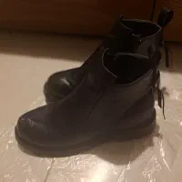 دو مدل نیم بوت مشکی سایز ۳۸