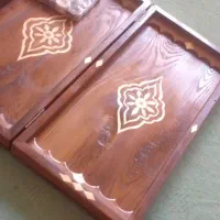 تخته نرد دستساز  چوب سنجد