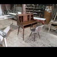 میز تحریر طرح پیانو پایه خراطی