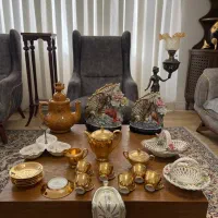 پذیرایی چینی لمونژشکلات میوه آجیل قهوه خوری آنتیک|ظروف سرو و پذیرایی|تهران, ونک|دیوار