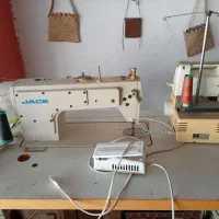 چرخ خیاطی صنعتی جک آلمان به همراه زگزاک