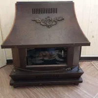 بخاری گازی طرح شومینه