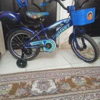 2 دوچرخه 16 آبی و قرمز آبی در حد نو
