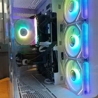 کیس گیمینگ رندرینگrtx4060asus ram32 rgb i5 13400f|رایانه رومیزی|تهران, صادقیه|دیوار