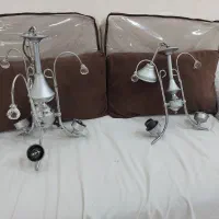 تعدادی لوستردوشاخ وسه شاخ|لوستر و چراغ آویز|اهواز, کوی باهنر|دیوار