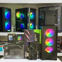 کیس گیمینگ I512400F گرافیک GTX1660Super قاب RGB