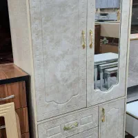 کمدلباس، کمد لباس ۲درب وکیوم مدل الماس عرض ۹۵ سانت|جاکفشی، کمد، دراور|اردبیل, |دیوار