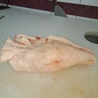 دمبه بره گرم شله بره بره پاک شده