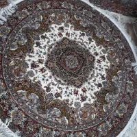 فرش تبریز  نوین فر دایره۱۰۰۰شانه گرد۱۵۰×۱۵۰سایز|فرش|تبریز, |دیوار