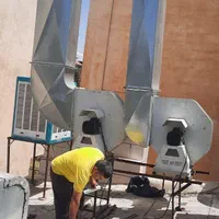 تعمیر نصب هواکش اگزاست فن سانتریفیوژ.هواساز