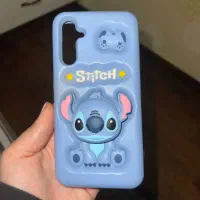 قاب گوشی سیلیکون عروسکی پاپ سوکت طرح استیچ