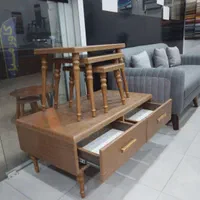 میز جلو مبلی کشودار