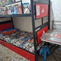 تخت دو طبقه|تخت و سرویس خواب|پاکدشت, پاکدشت (مامازند)|دیوار