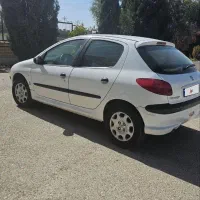 ماشین ۲۰۶ بی رنگ مدل ۹۰