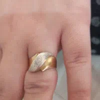 انگشتر وگوشواره ی طلا