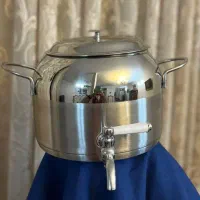 کتری استیل شیر دار ۵ لیتری