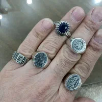 انگشتر نقره مردانه