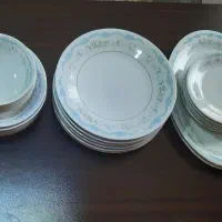 سرویس چینی ۶ نفره|ظروف سرو و پذیرایی|اسلامشهر, باغ فیض|دیوار