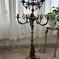 شمعدان برنزی برنز قدیمی|چراغ خواب و آباژور|تهران, ازگل|دیوار