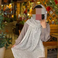 شال کنفی ابر و بادی دورگان (دل آرا)