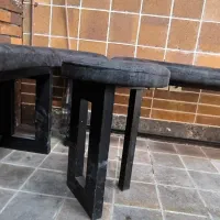 نیمکت پاف ،وصندلی ال به صورت یکجا|صندلی و نیمکت|شهرکرد, |دیوار