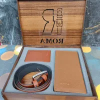 ست کیف و کمربند مردانه کادویی پانو