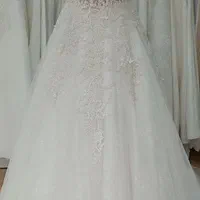 لباس عروس عقد،اروپایی دست دوز،مدل ماهی گول تکین|لباس|ارومیه, |دیوار