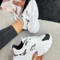 کفش بالانسیگا اسپرت  زنانه سفید مشکی