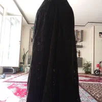 چادر مجلسی طرح دار مشکی|لباس|شهرکرد, |دیوار