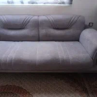مبل 8نفره توسی رنگ بدون ایراد