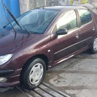 پژو ۲۰۶ صندوقدار V8 مدل ۱۳۸۶ گیلاسی|خودرو سواری و وانت|خمینی‌شهر, |دیوار