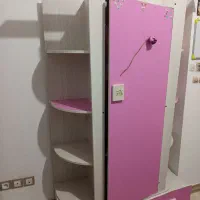 کمد کودک جادار،دارای کتابخانه و کشو