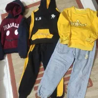 تعداد زیادی لباس دخترانه و پسرانه|کفش و لباس بچه|رشت, جهاد|دیوار