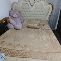 تخت خواب دونفره همراه تشک